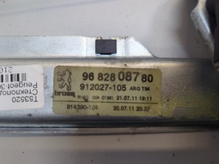 Стеклоподъемник электрический левый задний, ориг. номер 1607675380, Peugeot 3008 2009-2013