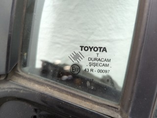Стеклоподъемник электрический левый передний, ориг. номер 698200D141, Toyota Yaris 2005-2009