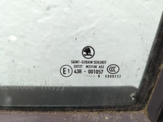 Стеклоподъемник электрический левый передний, ориг. номер 5J4837461, Skoda Fabia 2007-2010