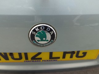 Крышка (дверь) багажника, ориг. номер 5J9827025F, Skoda Fabia 2010-2014