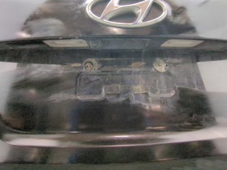 Крышка (дверь) багажника, ориг. номер 737004Z000, Hyundai Santa Fe 2012-2016
