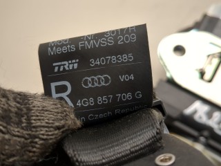 Ремень безопасности правый передний, ориг. номер 4G8857706G, Audi A7 2014-2018