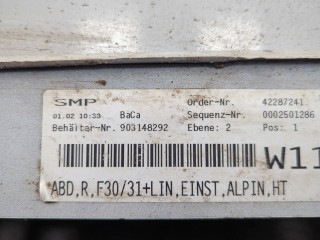 Накладка на порог правая передняя, ориг. номер 7312752, 51777312752, BMW 3 серия 2008-2013