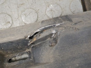 Накладка на порог левая передняя, ориг. номер 3C0853855B, Volkswagen Passat 2005-2010