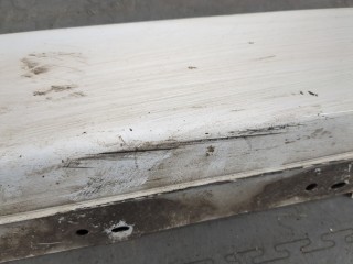 Накладка на порог правая передняя, ориг. номер 7312752, 51777312752, BMW 3 серия 2010-2014