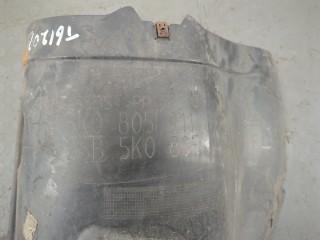 Защита арок (подкрылок) левая передняя, ориг. номер 5K0805911, Volkswagen Golf 6 2008-2012