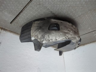 Защита арок (подкрылок) левая задняя, ориг. номер 22799267, Chevrolet Volt 2010-2015