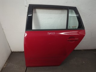 Дверь боковая (легковая) левая задняя Skoda Fabia 2007-2010