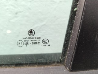 Дверь боковая (легковая) левая передняя, ориг. номер 5J6831055, Skoda Fabia 2010-2014