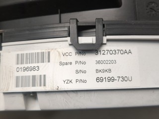 Щиток приборов (приборная панель), ориг. номер 31270370AA, Volvo S80 2006-2010