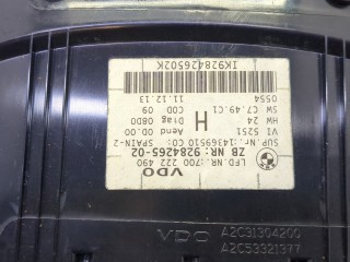 Щиток приборов (приборная панель), ориг. номер 62109284265, 9284265, BMW X1 2012-2015