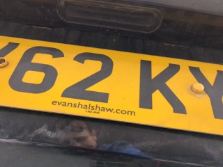 Фонарь крышки багажника левый, ориг. номер AV1113A603BG, 1806324, Ford B-max 2012-2018
