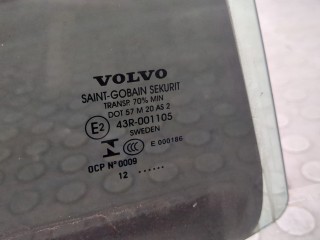 Стекло боковой двери правое заднее, ориг. номер 31335325, Volvo S60 2010-2013