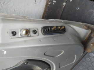 Стекло боковой двери левое заднее, ориг. номер 51848666, Fiat Doblo 2000-2005