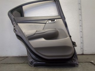 Стекло боковой двери левое заднее, Honda Civic 2012-2015