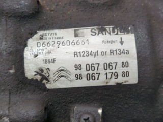 Компрессор кондиционера, ориг. номер 9806706780, Peugeot Boxer 2014-2024
