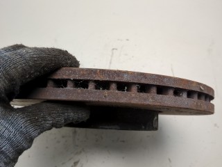 Диск тормозной передний, Volkswagen Transporter 5 2002-2009