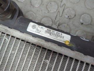 Радиатор охлаждения двигателя, ориг. номер 6Q0121253R, Skoda Fabia 2007-2010