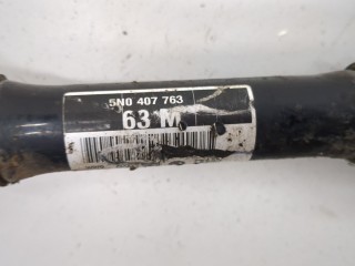 Полуось (приводной вал, шрус) левая передняя, ориг. номер 5N0407763, 5N0407763X, Volkswagen Tiguan 2011-2019
