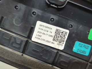 Дефлектор обдува салона, ориг. номер 687516RR0A, Nissan Rogue 2020-2024