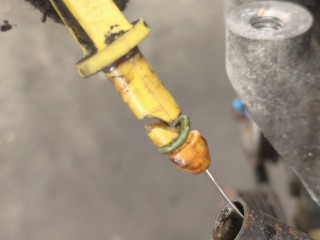 Форсунка топливная, ориг. номер 17520AX010, 16600AX200, Nissan Micra K12E 2003-2005