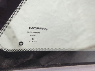Стекло кузовное боковое правое заднее, Dodge Challenger 2014-2023