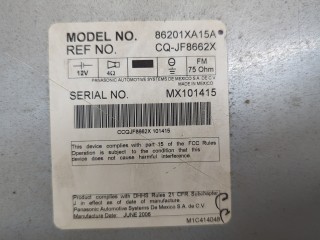 Магнитола, ориг. номер 86201XA15A, Subaru Tribeca 2004-2007