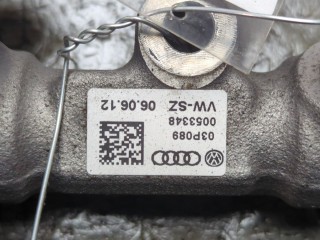 Рампа (рейка) топливная, ориг. номер 03P130089, Skoda Fabia 2010-2014
