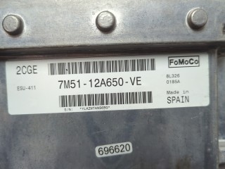 Блок управления двигателем, ориг. номер 4N5112A650BB, 31211076, 0281011775, Ford Focus 2007-2011