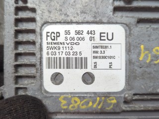 Блок управления двигателем, ориг. номер 55562443, 55354744, Opel Vectra 2005-2008