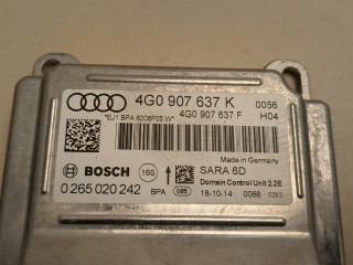 Блок управления подушками безопасности, ориг. номер 4G0907637K, 0265020242, Audi A7 2014-2018