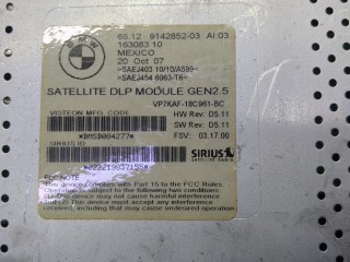 Блок управления радиоприемником, ориг. номер 6512914285203, 914285203, BMW 7 серия 2005-2008