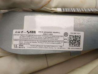 Подушка безопасности боковая (шторка) правая, ориг. номер 5N0880742K, Volkswagen Tiguan 2011-2019