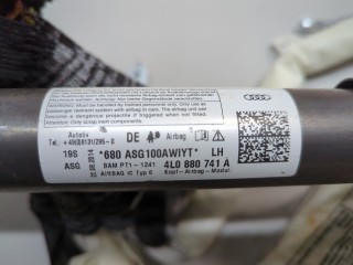 Подушка безопасности боковая (шторка) левая, ориг. номер 4L0880741A, Audi Q7 2009-2015