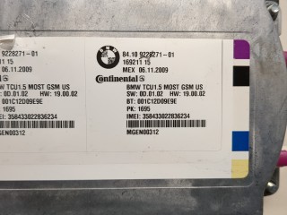 Блок управления Bluetooth, ориг. номер 9228271, BMW 7 серия 2008-2012