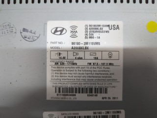 Магнитола, ориг. номер 961802M115VM5, Hyundai Genesis coupe 2008-2011