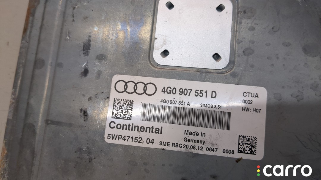 Блок управления двигателем Audi A6 2011-2014, 4G0907551D, фото 5