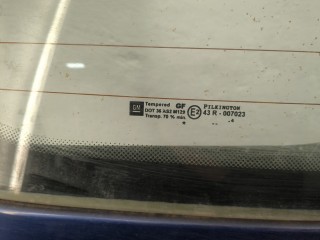 Крышка (дверь) багажника, ориг. номер 24434931, 126410, 5128434, 24434933, Opel Zafira 2003-2006