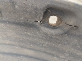 Защита арок (подкрылок) правая передняя, ориг. номер 7136HP, Citroen C3 picasso 2008-2012