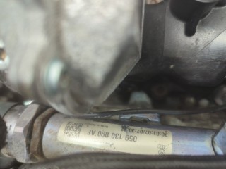 Форсунка топливная, ориг. номер 059130277AJ, Audi A6 2004-2008