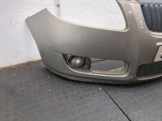 Бампер передний, ориг. номер 5J0807221, Skoda Fabia 2007-2010
