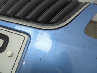 Бампер передний, ориг. номер 5J0807221D, Skoda Fabia 2010-2014
