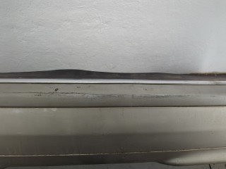 Бампер задний, Mercedes C W202 1997-2001