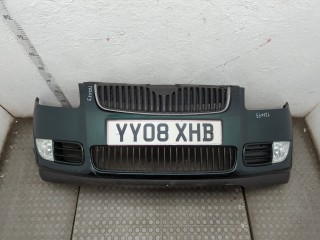 Бампер передний Skoda Fabia 2007-2010