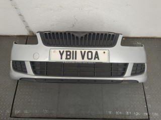 Бампер передний Skoda Fabia 2010-2014