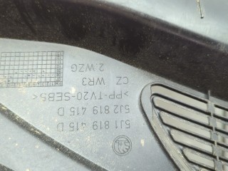 Жабо под дворники (дождевик), Skoda Roomster 2006-2010