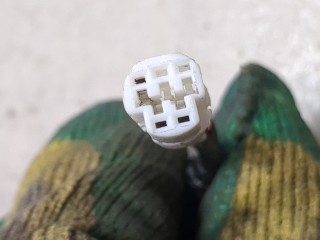 Зеркало боковое правое, ориг. номер 879100D210, Toyota Yaris 2005-2009