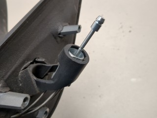 Зеркало боковое левое, ориг. номер 5895317, Fiat Punto 1993-1999