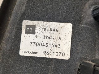 Зеркало боковое правое, ориг. номер 7700431543, Renault Scenic 1999-2003