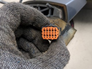 Зеркало боковое правое, ориг. номер 8153SK, Citroen C5 2004-2008